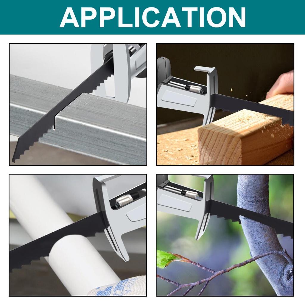 128VF 3000 RPM Cordless Electric Reciprocating Saw Li-ion Battery Saber Saw Variable Speed Metal Wood Cutter Power Tool