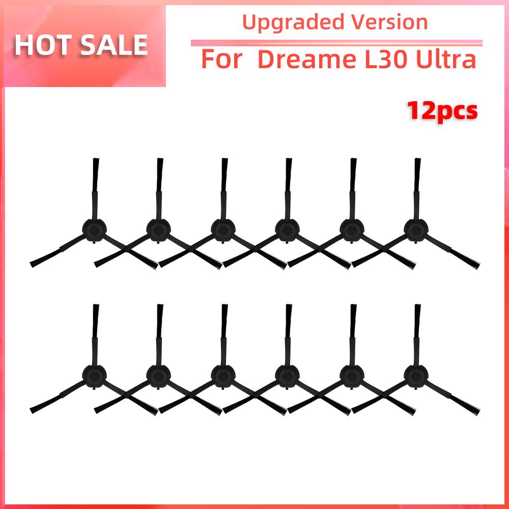 Совместимость с роботизированным пылесосом Xiaomi Dreame L30 Ultra, основная боковая щетка, фильтр HEPA, насадка для швабры, пылесборник, сменные детали, аксессуары