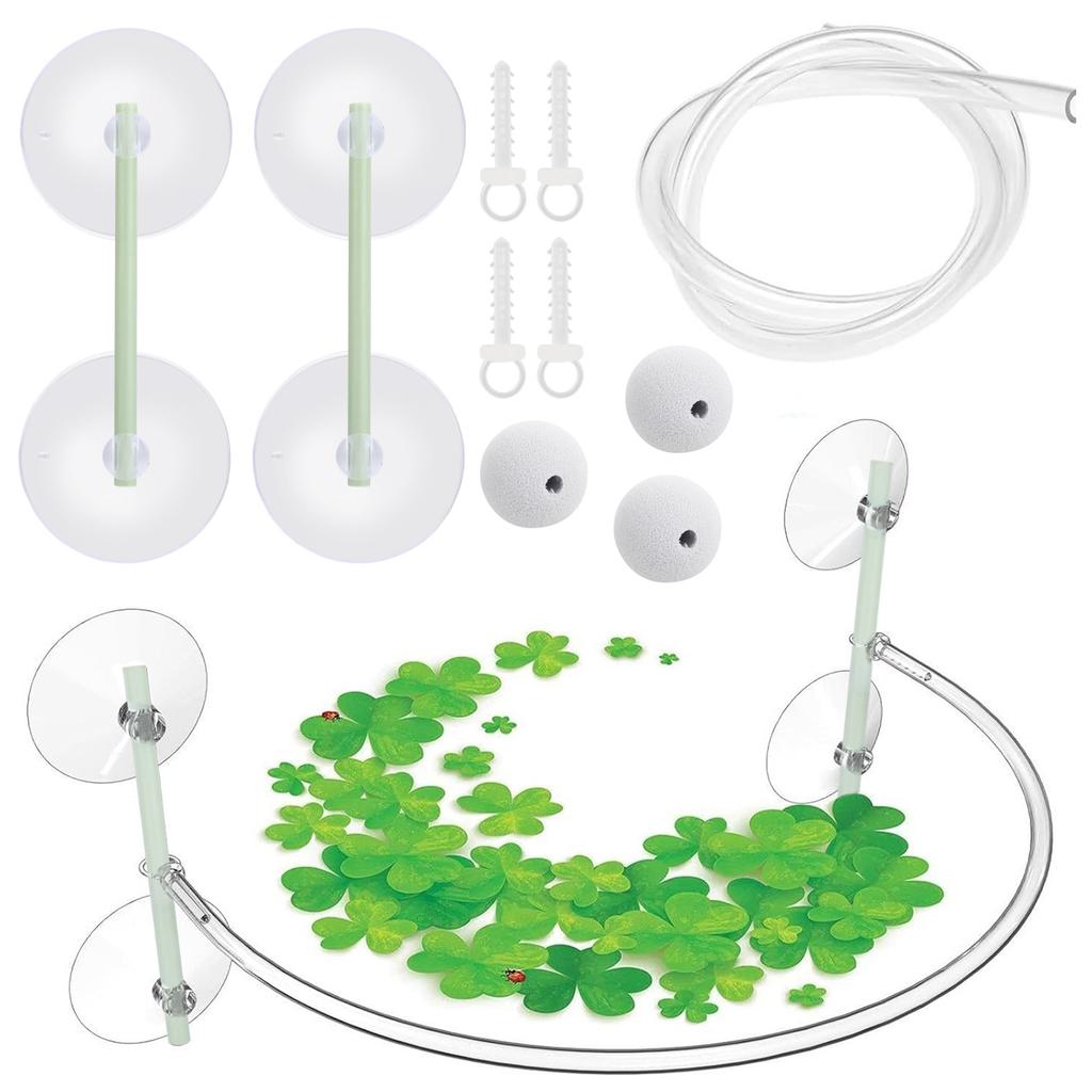 Aquarium Floating Plant Fence Rings Fish Feeding Rings Tank Floating Grass Blocking Rings Enclosure Interceptor Fish Tank Pond