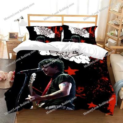Green Day ' AMERICAN IDIOT Комплект постельного белья Single Twin Full Queen King Size Комплект постельного белья для взрослых детей в спальню, пододеяльники, простыни