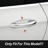 Car Door Handle Bowl Panel Cover Trim Carbon Fiber Pattern Decals For Mercedes Benz E Class W213 2016-2018 Exterior Accessories
