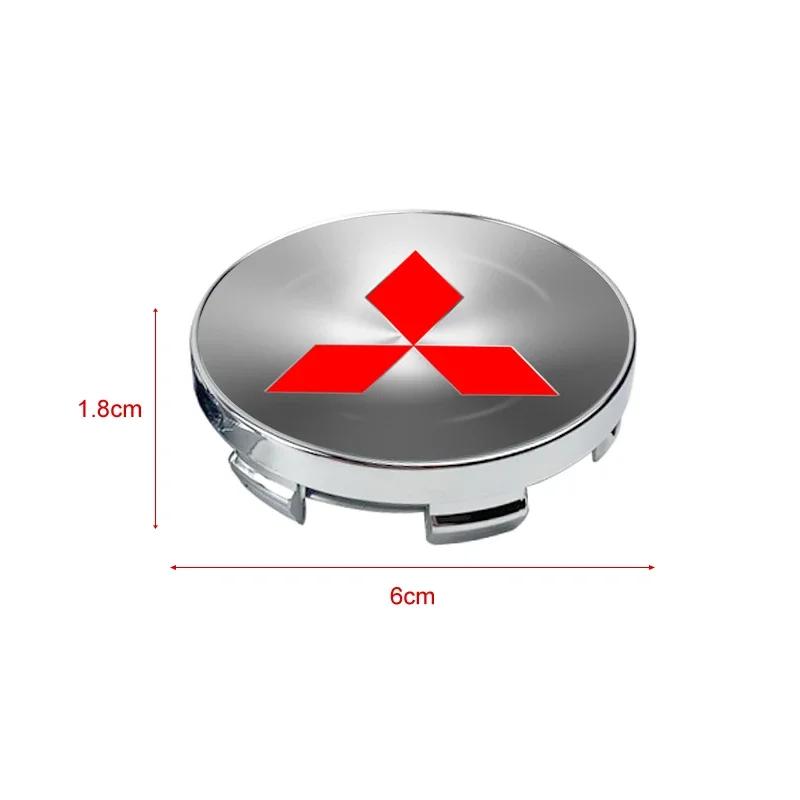 Car Wheel Center Hub Cap Car Rims Dust-proof Cover Hubcaps Auto Accessories for Mitsubishi L200 EVO Lancer EX ASX Lancer Pajero