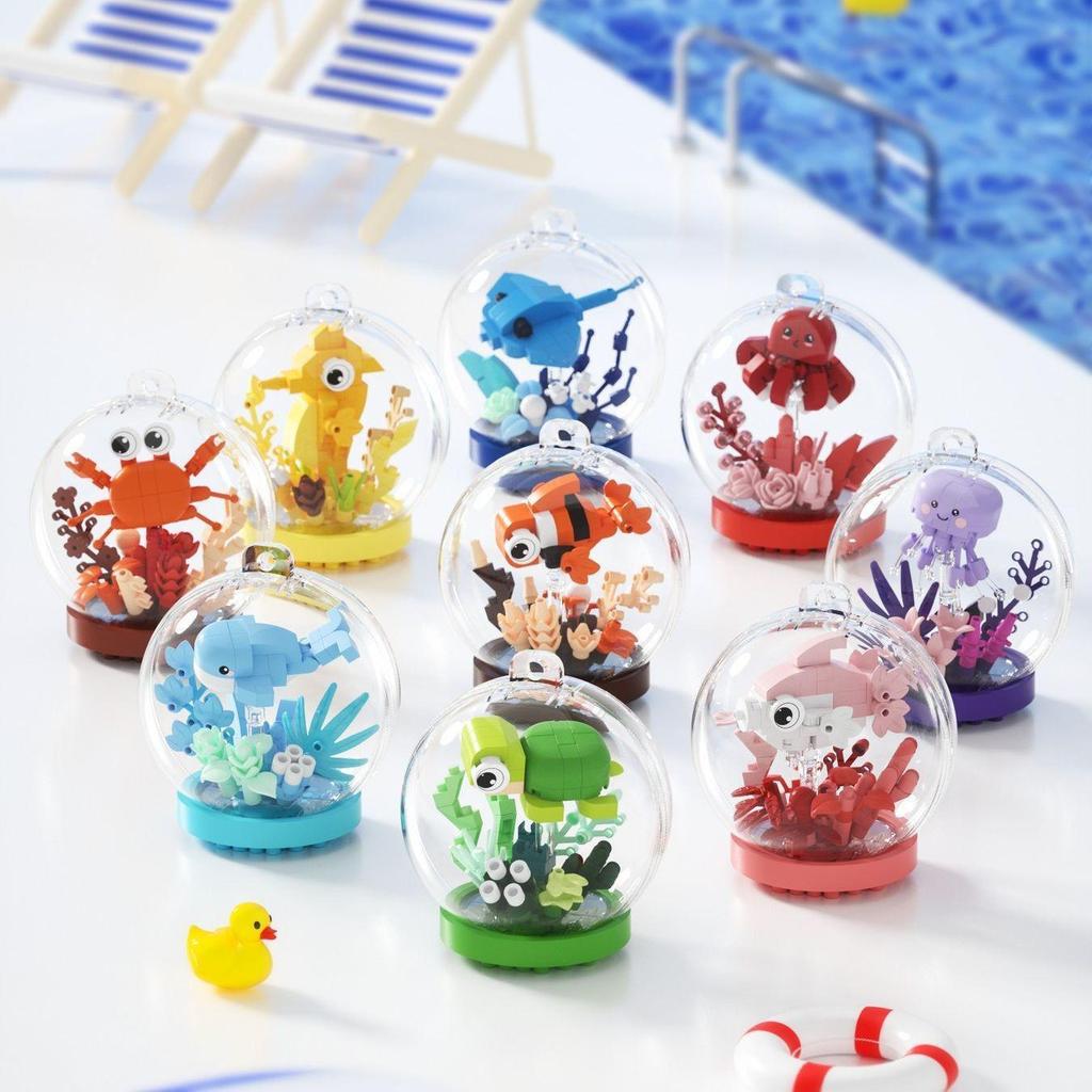 Compatible Lelele Travel RV Building Blocks Educational Toy for Children