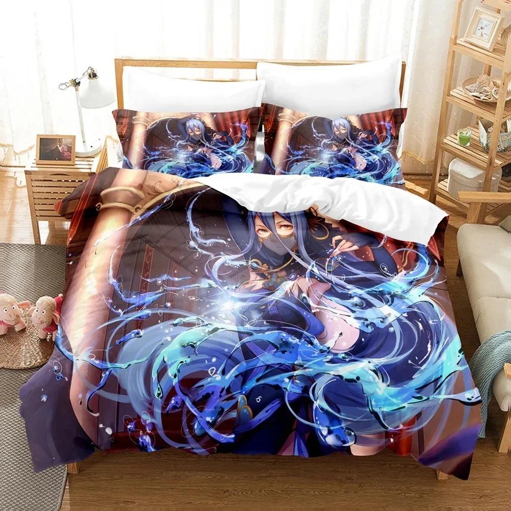 Fashionable 3D Fates Bedding Collections Duvet Cover Collection With Pillowcase Twin Full Queen King Bedclothes With Bed Linen Home Textile