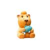 Capybara Resin Toy Figurine With Interactive Features For Visual Development And Parentchild Interaction