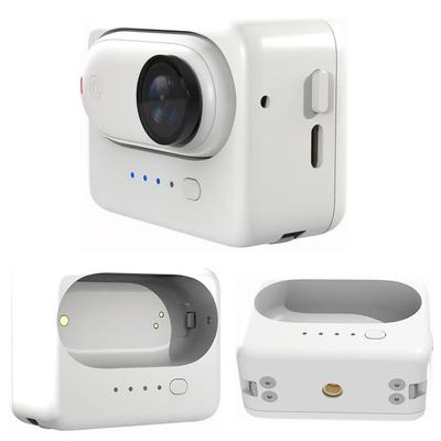 Быстрое зарядное устройство, совместимое с Insta360 GO 3S/GO 3, портативный зарядный кейс со стандартным интерфейсом 1/4 дюйма, прикрепляемая селфи-палка-штатив