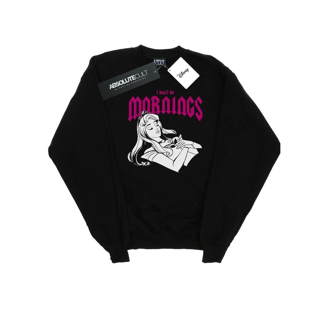 Disney Mens Sleeping Beauty Don´t Do Mornings Sweatshirt