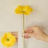 PU Artificial Flowers Wedding INS Style Wedding Fake Flowers Simulated Daisy  Home Decor