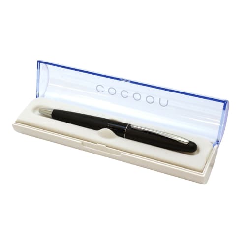 Шариковая ручка Pilot Cocoon BCO-150R-B черного цвета Размер корпуса: 140x10.0 мм/Черные чернила на масляной основе/30 г