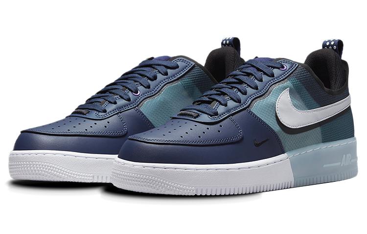 Nike Air Force 1 Low React Полночный синий Бирюзовый DM0573-400