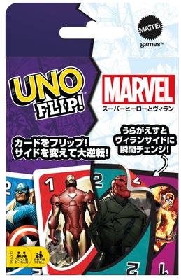 Mattel Game UNO Flip Marvel [от 7 лет] GXV56