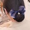 Hotel Attendant Hair Clip Bowknot Bun Snood Bowknot Hairgrips Net Cover  Nurses/Flight Attendant