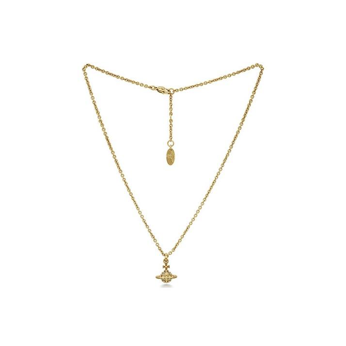 VIVIENNE WESTWOOD Майфэр Брас Подвеска Планета Ожерелье Унисекс Ожерелье Золотой 63020051-R115-MYR115