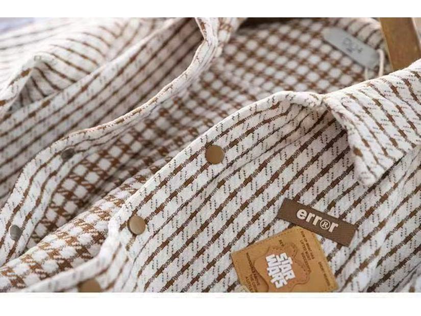 Мальчишеская клетчатая рубашка с длинным рукавом - Стильный повседневный топ на осень/весну 2026