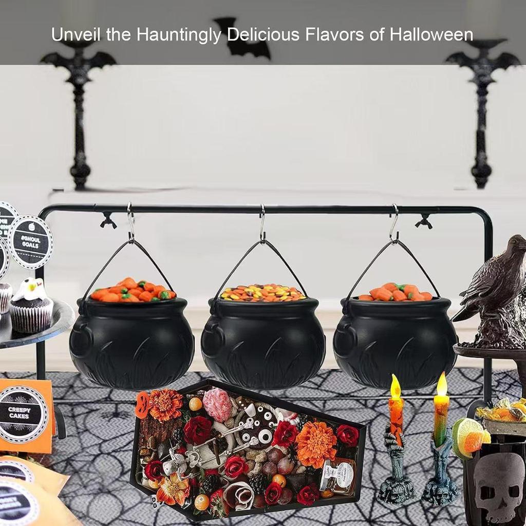 Gothic Wooden Coffin Tray: Halloween Party Decor & Cheese Plate