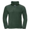 Russell Mens Quarter Zip Outdoor Fleece Top