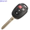 Jingyuqin 314.4Mhz дистанционный ключ автомобиля для Toyota Camry G/H чип опционально 2012-2017 HYQ12BDM HYQ12BEL полный ключ