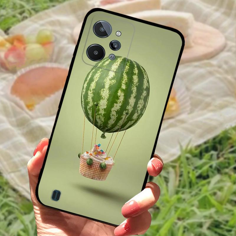 Чехол для Realme C31 RealmeC31 RMX3501 Мраморный чехол Мягкий силиконовый ТПУ Задняя крышка Для чехлов телефона Realme C31 realme C 31 C31 Funda