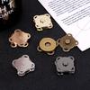 10Sets Magnetic Snap Button Metal Invisible Sew on Button Lock Clasps Fasteners for Purse Bags Clothes Craft DIY Accessories