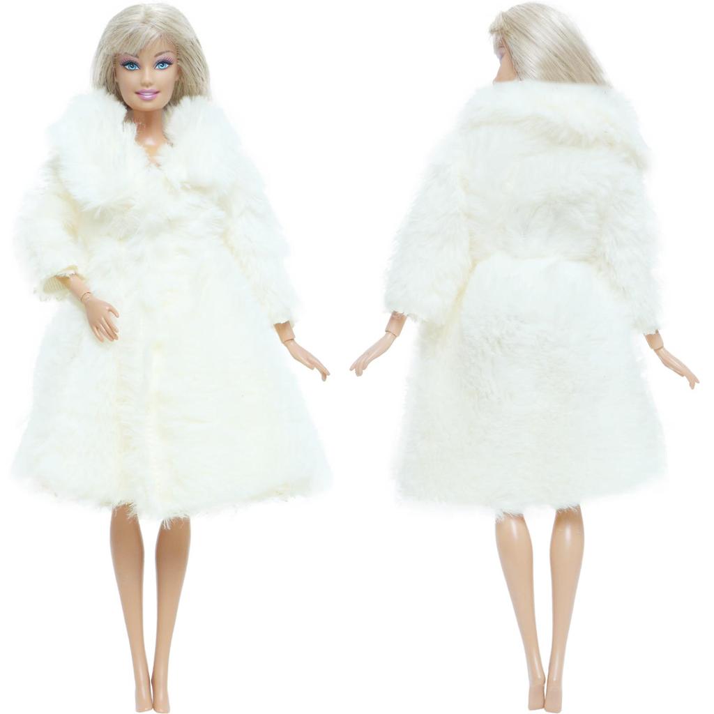 Кукольные шубки для кукол 30 см Зимняя одежда для куклы 1/6 11,5 дюймов Прекрасный подарок для девочки Игрушка(НЕТ КУКЛ)