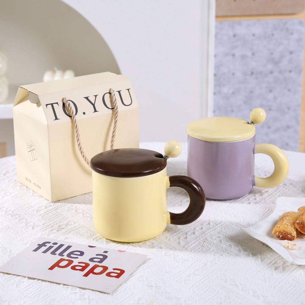 Кружка Ins Air для завтрака, большая емкость, парная кружка, кружка