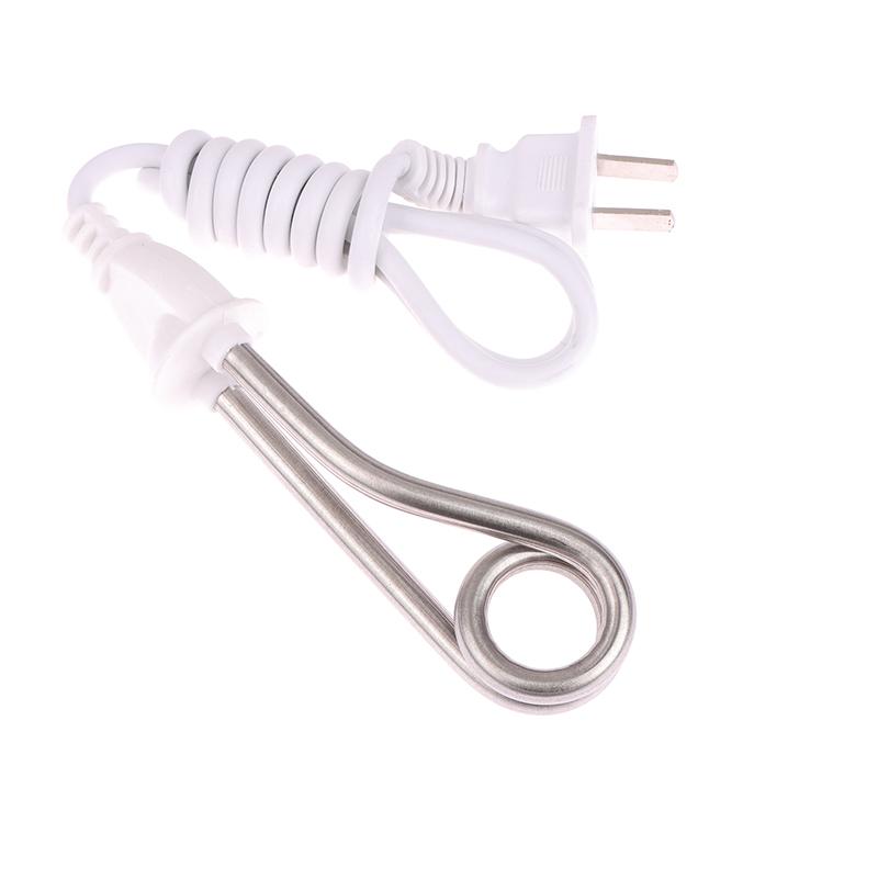 Electric Heater Element Mini Boiler Hot Water Coffee Immersion Travel Use 290W Us Plug
