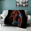 1PC Resident Evil Patterned Flannel Blanket Suitable For All Seasons For Home Decor Warmth And Comfort Gifts Holiday Present