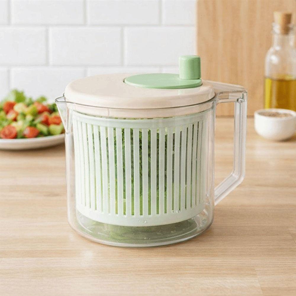 Multi-Use Vegetable Dehydrator Plastic Salad Spinner and Strainer Food Preparation