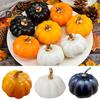 12Pcs Artificial Pumpkins Lightweight Durable Foam Pumpkins for Fall Wedding Thanksgiving Halloween Decor
