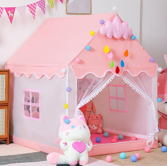Dream Princess Indoor Play Tent for Kids - Boys & Girls' Toy House & Sleeping Area
