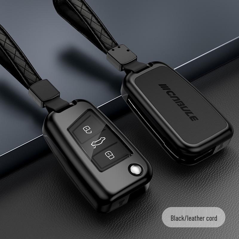 Volkswagen Alloy Key Case for Polo, Golf, Lavida, Passat, Tiguan, Bora, Sagitar