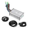 36V 48V 350W Electric Motor Controller Kit 17A Brushless Motor Controller with KT LCD4 Display Panel Sensor Throttle