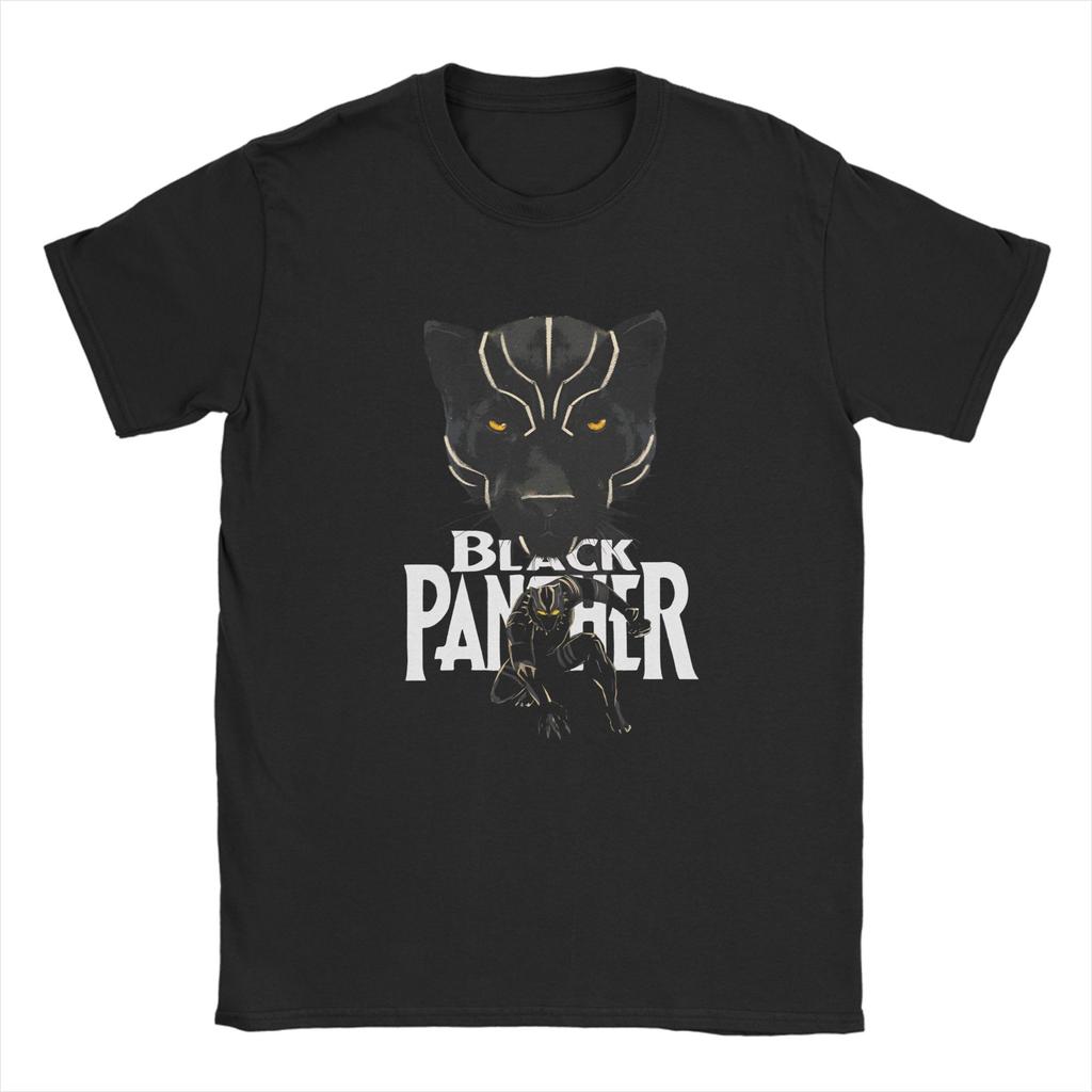 Unisexs TShirts Black Panther Forever Casual 100 Cotton Tees Short Sleeve T Shirt O Neck Clothes Gift Idea