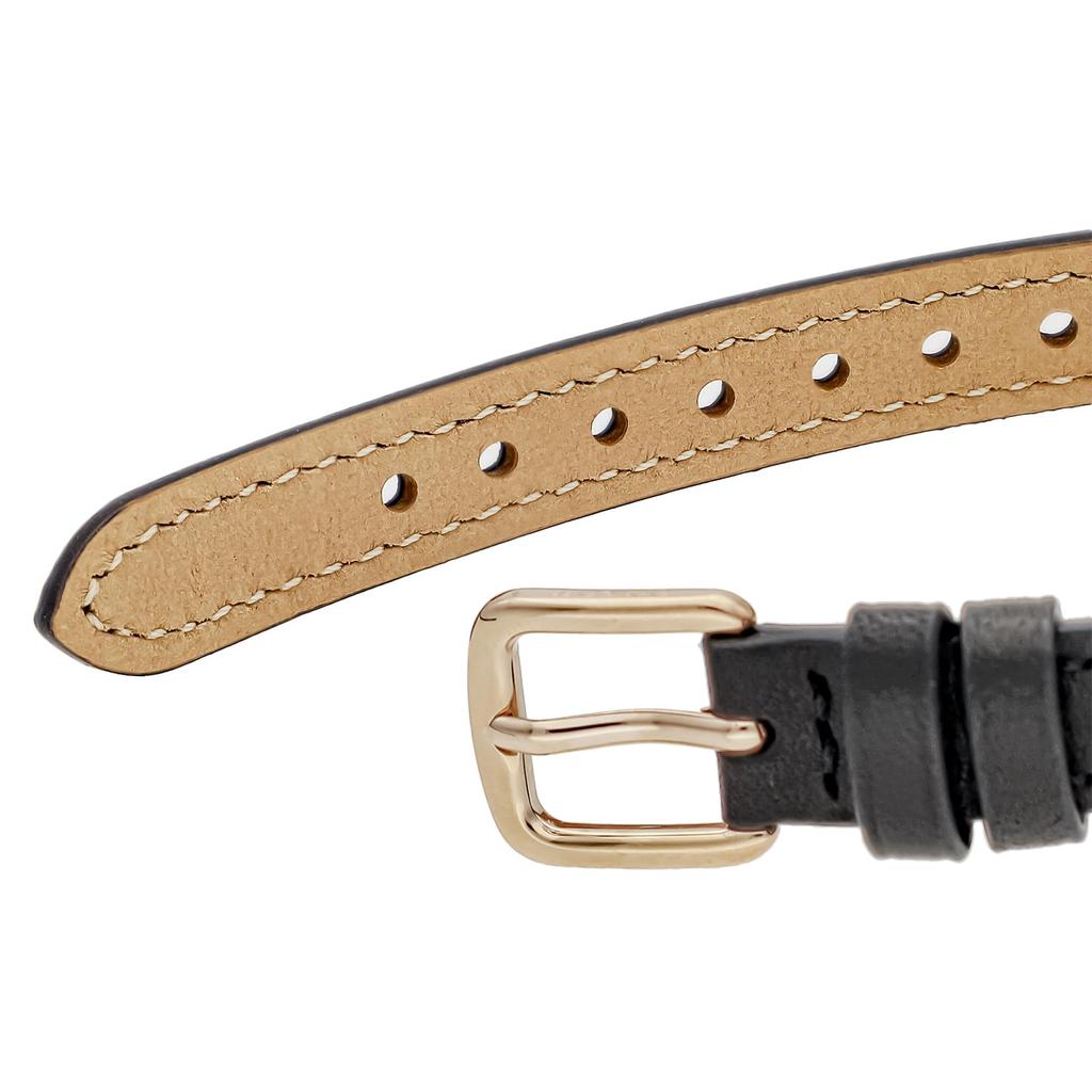 Часы CARY Серебряный циферблат Нержавеющая сталь Минеральное стекло Кварцевые повседневные водонепроницаемые китайские часы 14504014 Черный [Coach] 24.5MM Женские [Товар]