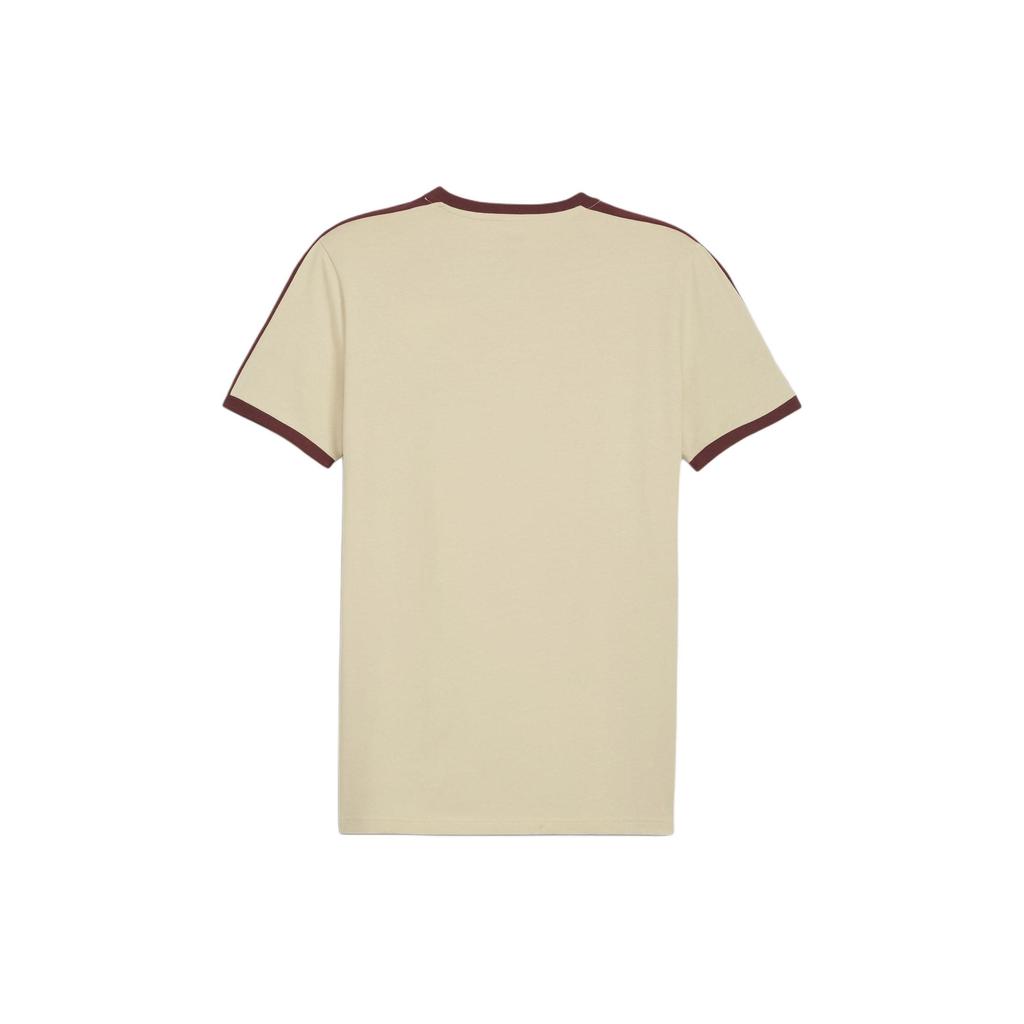 Puma Manchester City Year Of The Rabbit Collection Mcfc Ftblheritage T7 Tee Logo Round Neck Pullover Sports Short Sleeve T Shirt Men Tops 769495-18