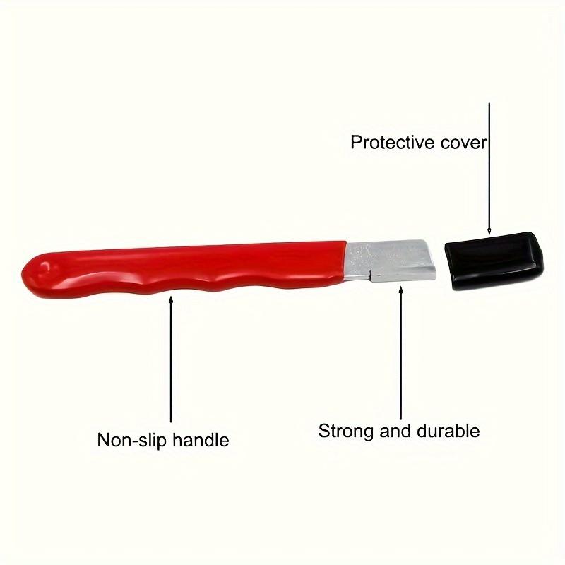 Professional Sharpener for Kitchen Knives - Tungsten and Diamond Ceramic Sharpener for All Blades, Including Garden Scissors