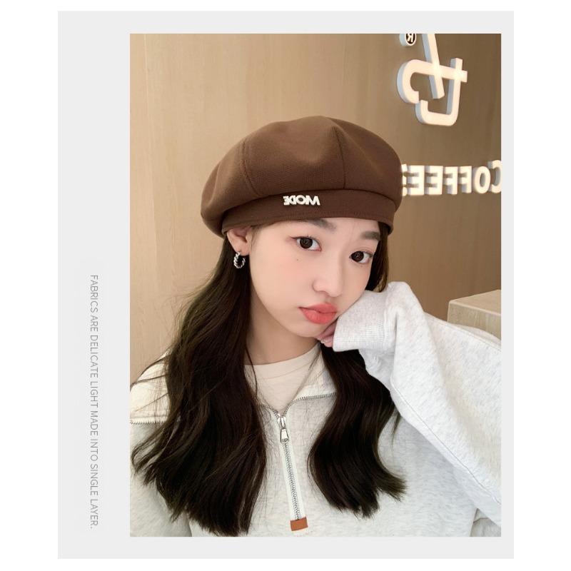 Осенне-зимняя шапка, Детская металлическая азбука, Берет, Шляпа художника