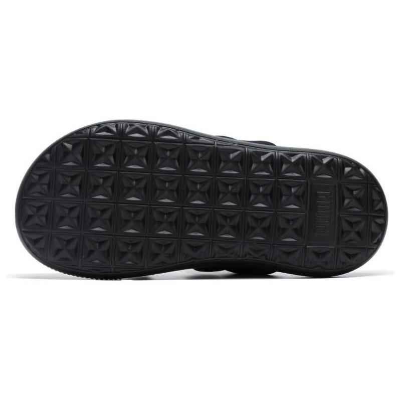 PUMA Women Comfort Wear-resistant Silent Slide Slippers Black 399450-02