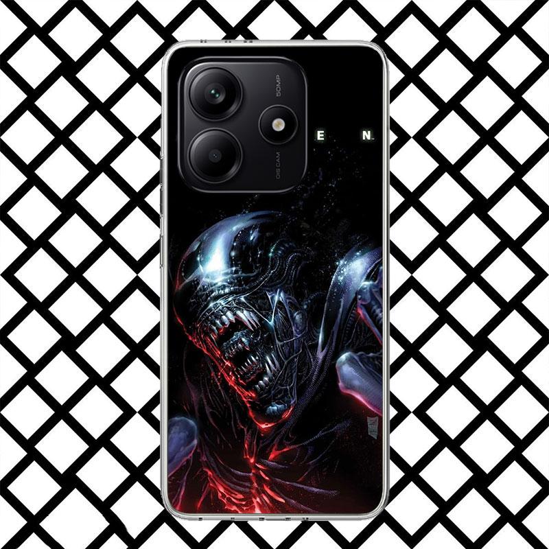 Крутой чехол для телефона A-Alien X-Xenomorph для Xiaomi Redmi Note 15 14 14S 13 12 12S 11 Pro Plus 11E 11T 11S 10S 5G Мягкий чехол Fundas R