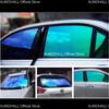 100x400cm Blue Green Chameleon VLT 18% Car Back Windscreen Solar Film Rear Window Tints Protection Windshield Foils Anti Look