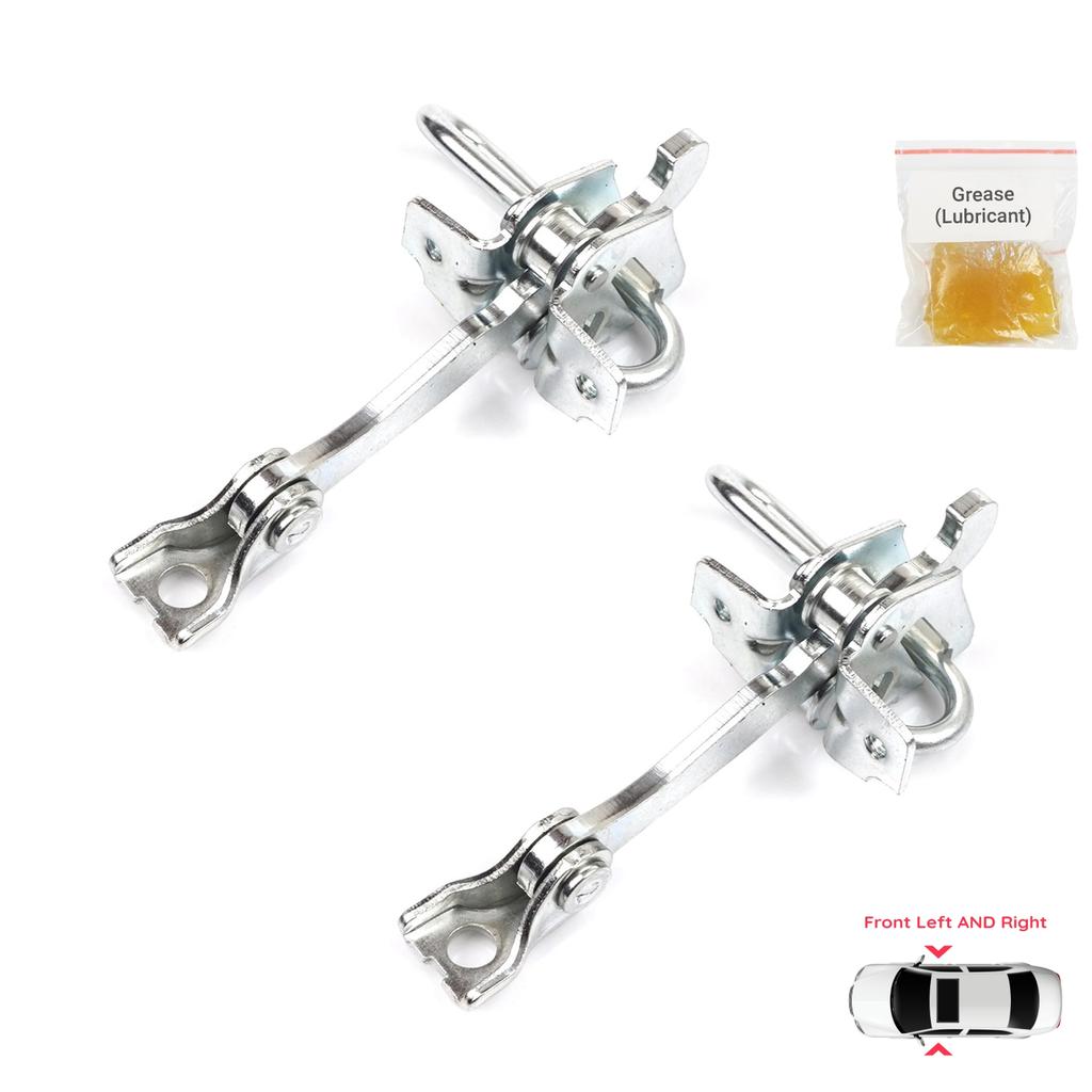EDP1273-1 2 Pieces Front Door Hinge Stop Check Strap Limiter for Fiat Panda MK2 169 2003-2012 51779914