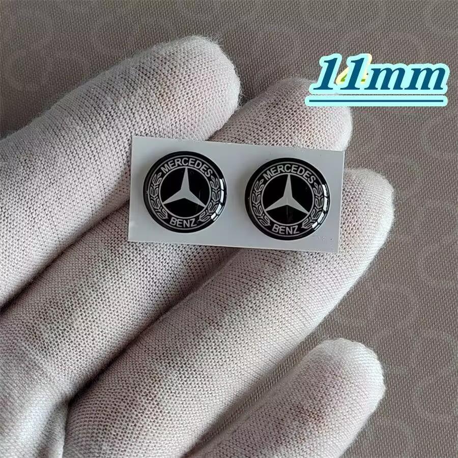 ZJH5 Car Smart Remote Keyhole Sticker For Mercedes Benz AMG A B C E G CLA W211 W203 W204 W210 W124 Decal Decoration Lables Accessory