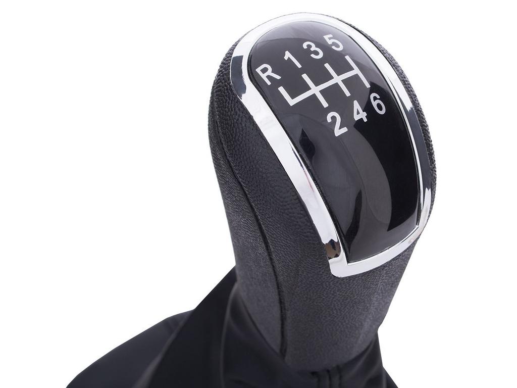 Skoda Fabia I 99-08 Gear Shift Knob Black & Gaiter 6 Speed