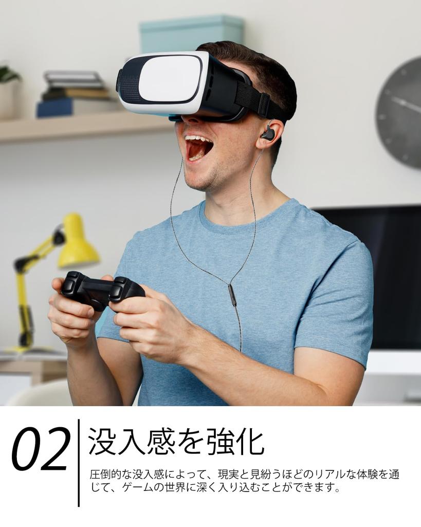 VR800 for Gaming Mate Black Hybrid Dual Driver Wired Gaming Earphones with Inline Microphone Sales Ergonomic Shape Earphones Monitor Thin Shape