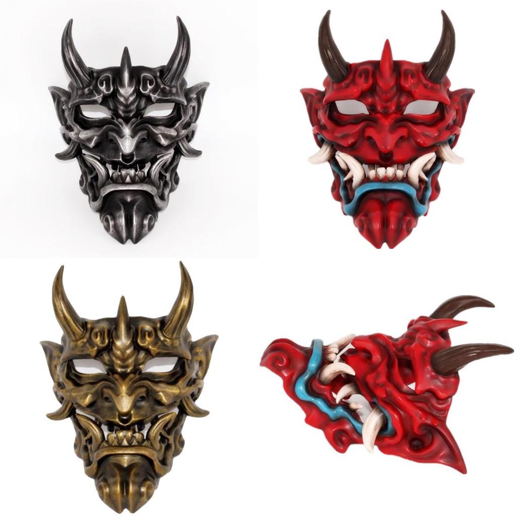 Маска ужаса на Хэллоуин с клыками для костюмированной ролевой игры