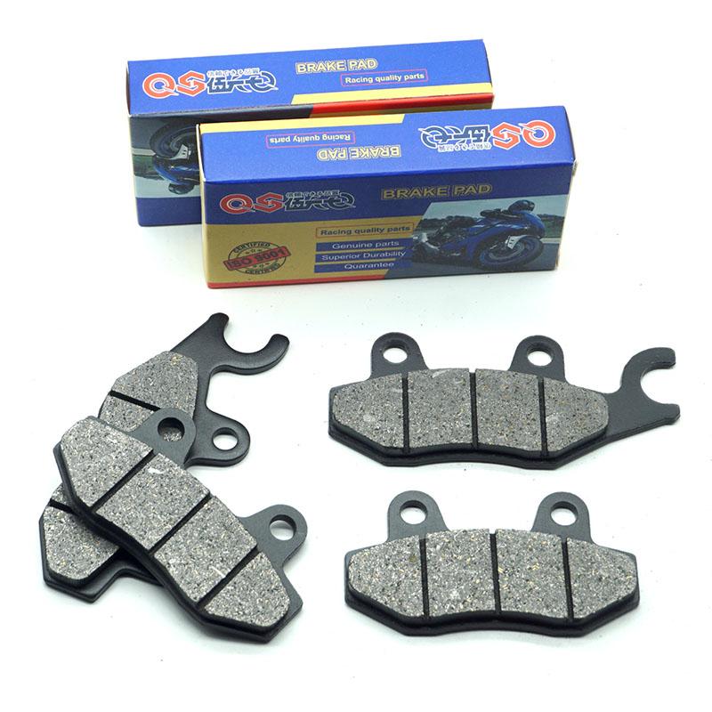 Motorcycle Front Rear Brake Pads for SUZUKI AN400S Burgman/Skywave 400 Type S 2007 2008 AN400SA ABS 2009- AN400ZA Skywave