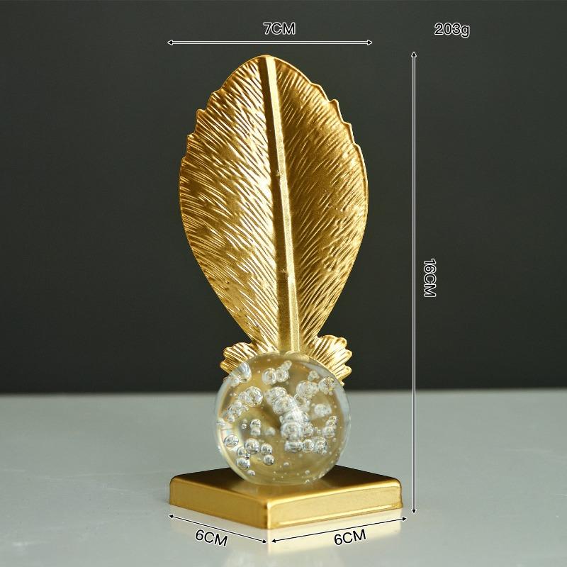 Creative Crystal Ball Ornaments for Home, Living Room, Office, Study, Entrance Hall and Wine Cabinet Decoration