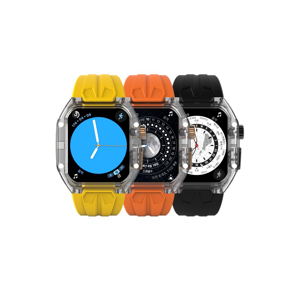 Haendihaendeu Handywatch Air Чехол-бампер Full Cover для Apple Watch 46 мм