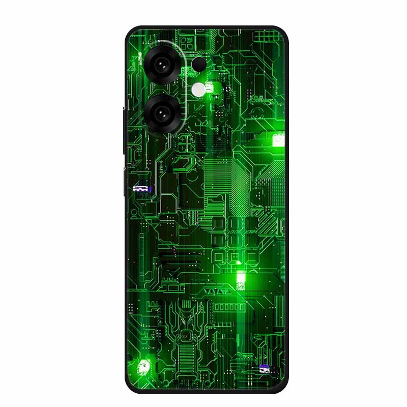 Чехол для телефона Vivo S30 Pro Mini Coque Ударопрочный Черный Силиконовый Мягкая Задняя Крышка Для Vivo X200 FE Чехол Funda Защитный Корпус