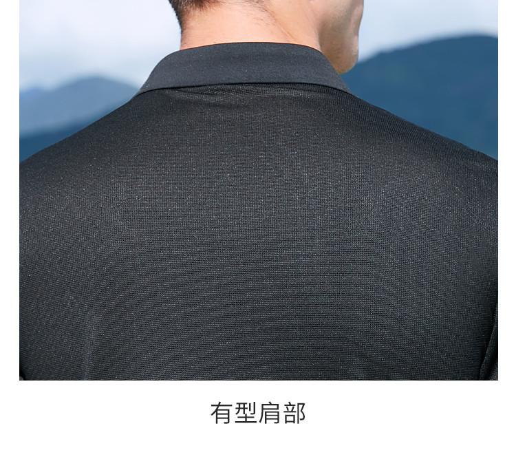 51.8% Modal soft and breathable spring business short sleeved polo shirt men's T-shirt